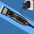 Aparat de tuns profesional pentru cani cu acumulator, lama titan + ceramica, incarcare USB, culoare Neagra, model AVX-WT-BLACK-T10